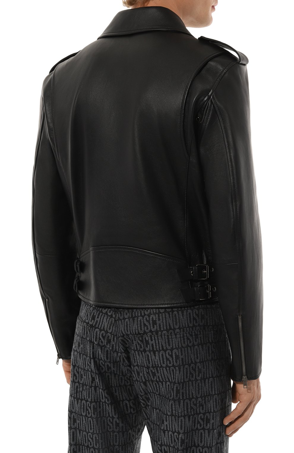 Кожаная куртка MOSCHINO, арт. J3703/7070, фото 4