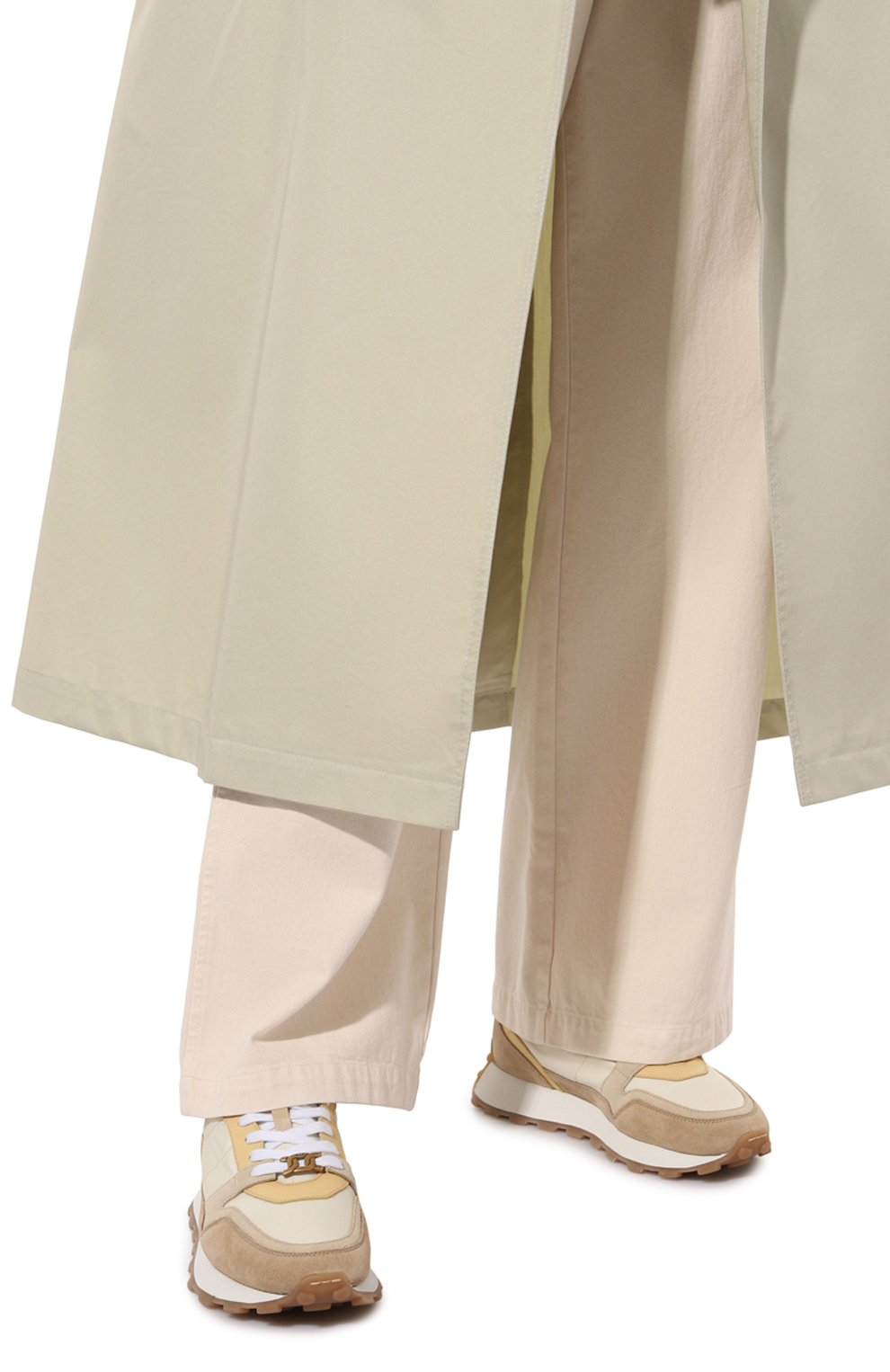 Комбинированные кроссовки TOD’S, арт. XXW87K0HR80SVC, фото 3