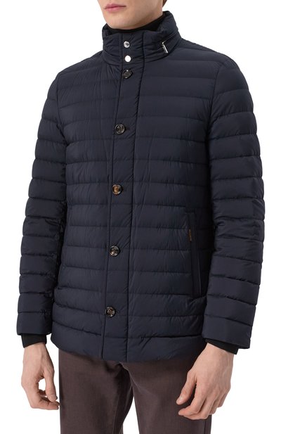 Пуховая куртка aloisio-s3 MOORER темно-синего цвета по цене 161000 руб., арт. AL0ISI0-S3, фото 3 Пуховая куртка aloisio-s3 MOORER, арт. AL0ISI0-S3, фото 3