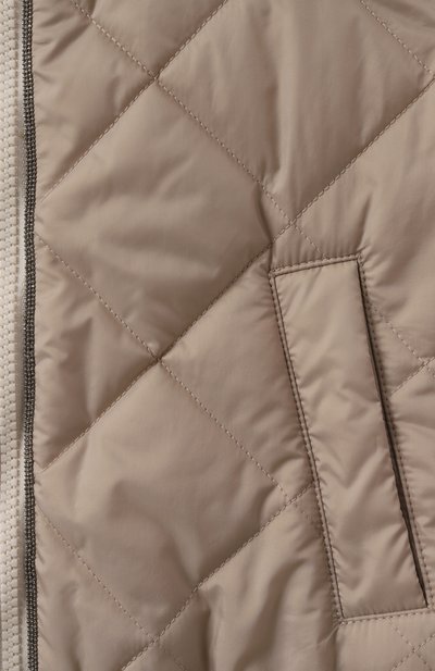 Утепленный жилет BRUNELLO CUCINELLI, арт. BH5040001A, фото 3