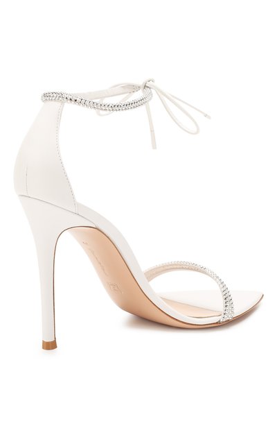 Кожаные босоножки montecarlo GIANVITO ROSSI, арт. G61408.15RIC.XCNBIBI, фото 4