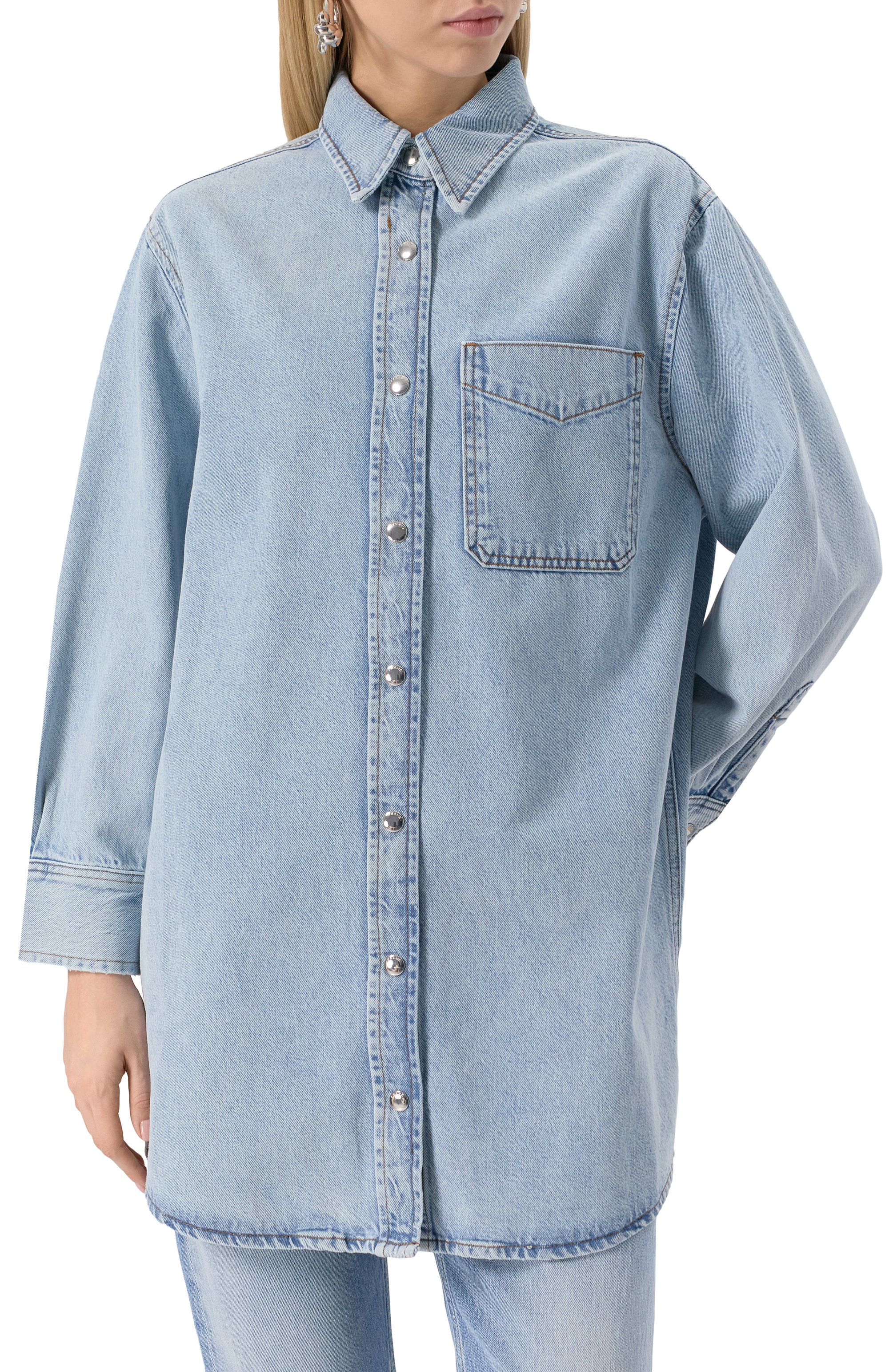 Джинсовая рубашка FRAME DENIM, арт. WP25DDR002, фото 3