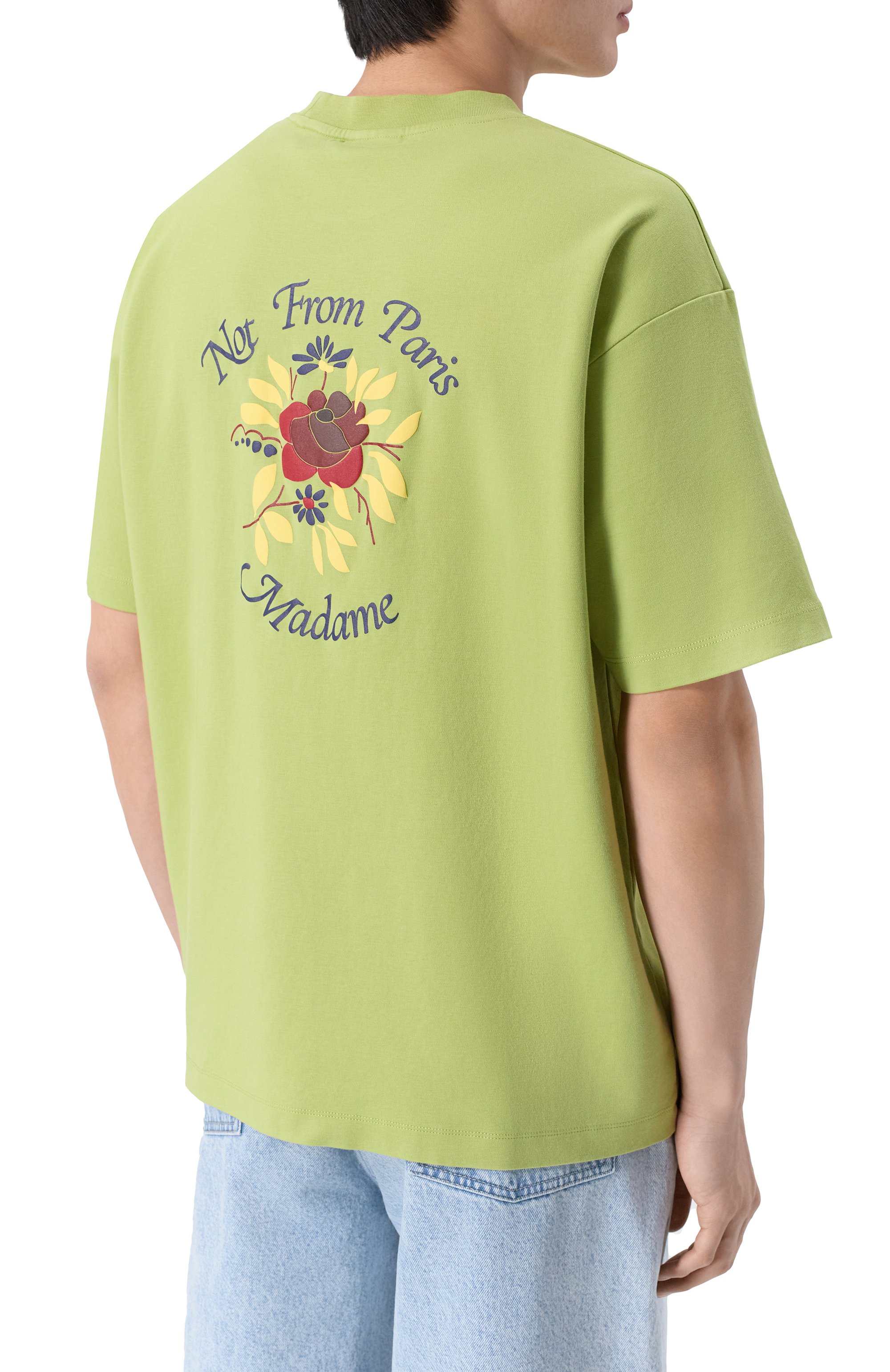 Хлопковая футболка DROLE DE MONSIEUR, арт. J-TS210-C0002-L0L, фото 4