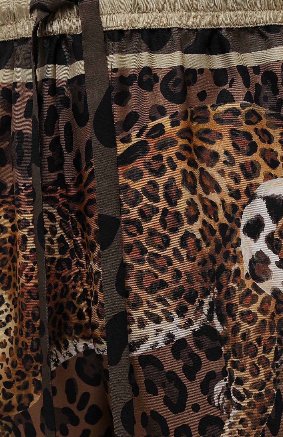 Шелковые домашние брюки DOLCE & GABBANA, арт. GYB0HT/FI16G, фото 5