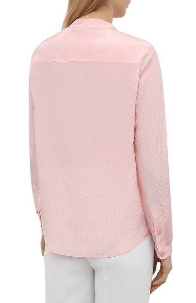 Блузка из вискозы STELLA MCCARTNEY светло-розового цвета по цене 59950 руб., арт. 531885/SRA33, фото 4 Блузка из вискозы STELLA MCCARTNEY, арт. 531885/SRA33, фото 4