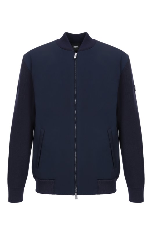 Комбинированный кардиган BOSS 50556325 Синий 50556325