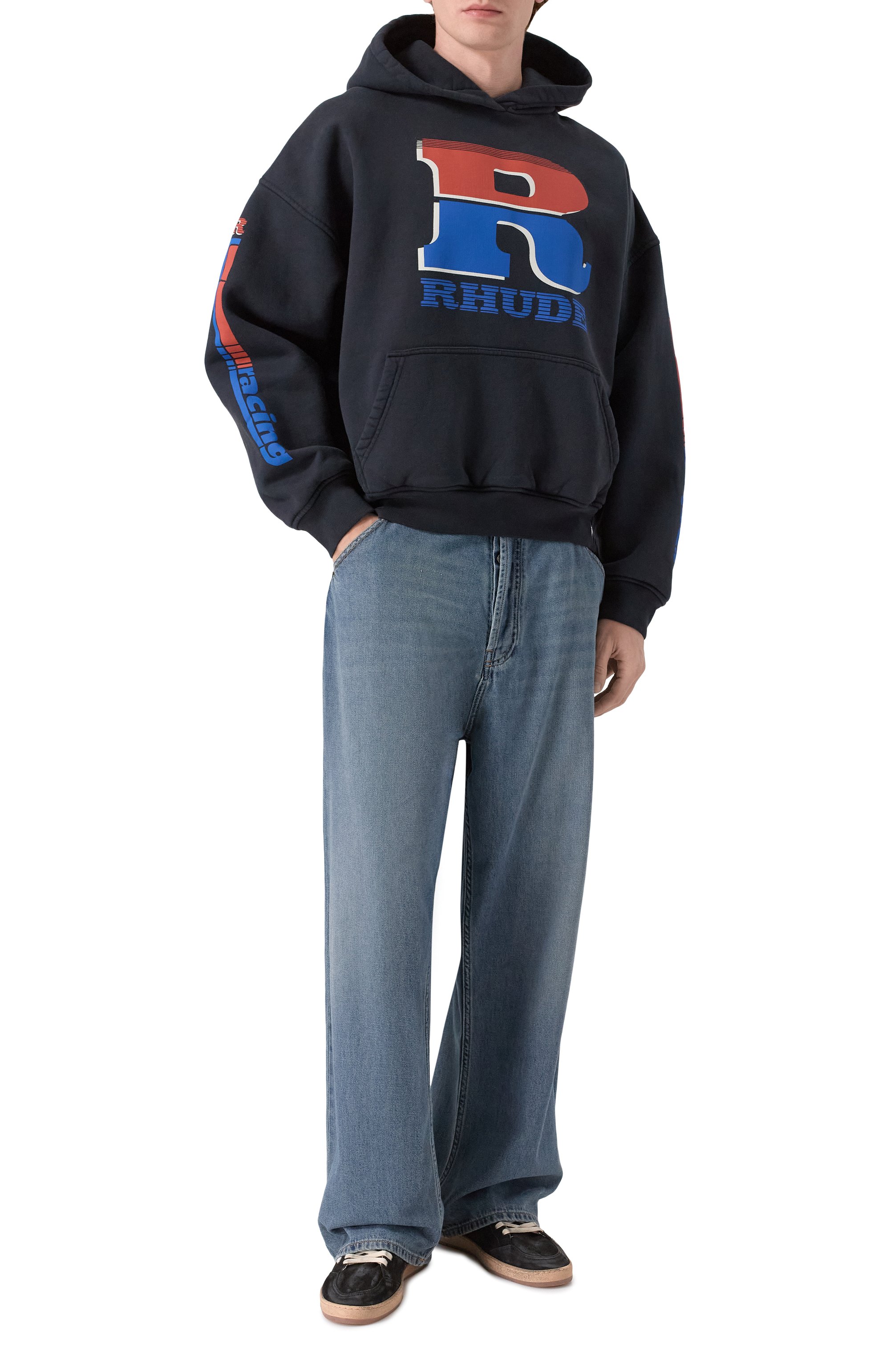 Хлопковое худи RHUDE, арт. RHPS26H006012, фото 2