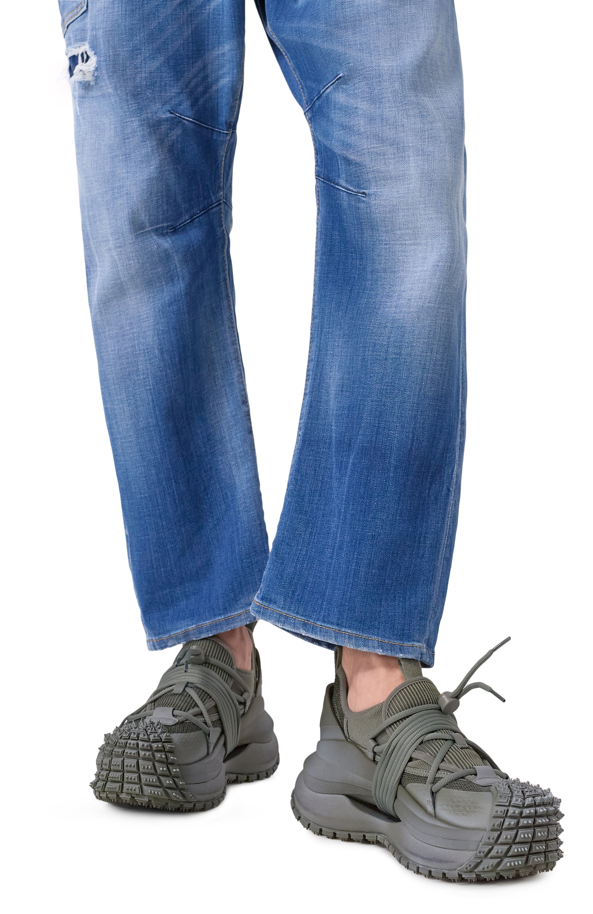 Текстильные кроссовки EMPORIO ARMANI, арт. X4X653/XR341, фото 3