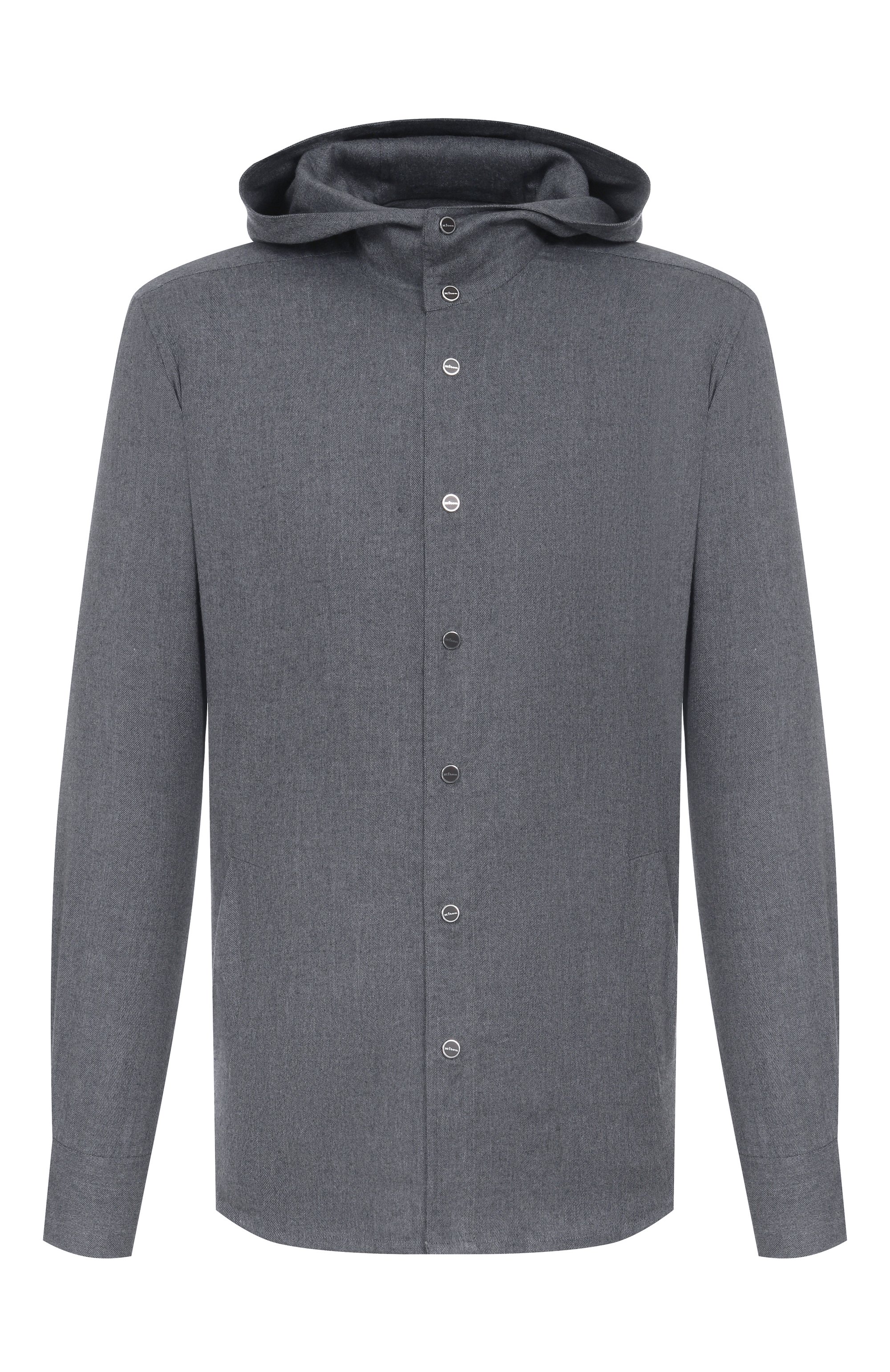 Рубашка из хлопка и лиоцелла KITON, арт. UMCMARH0944016, фото 1