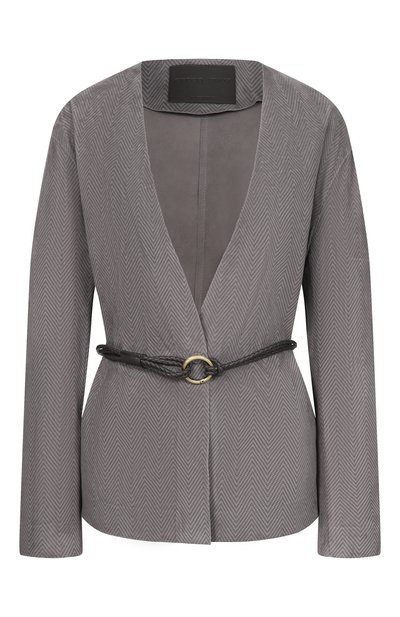 Женская замшевый жакет GIORGIO ARMANI, арт. GW003155/AF24751