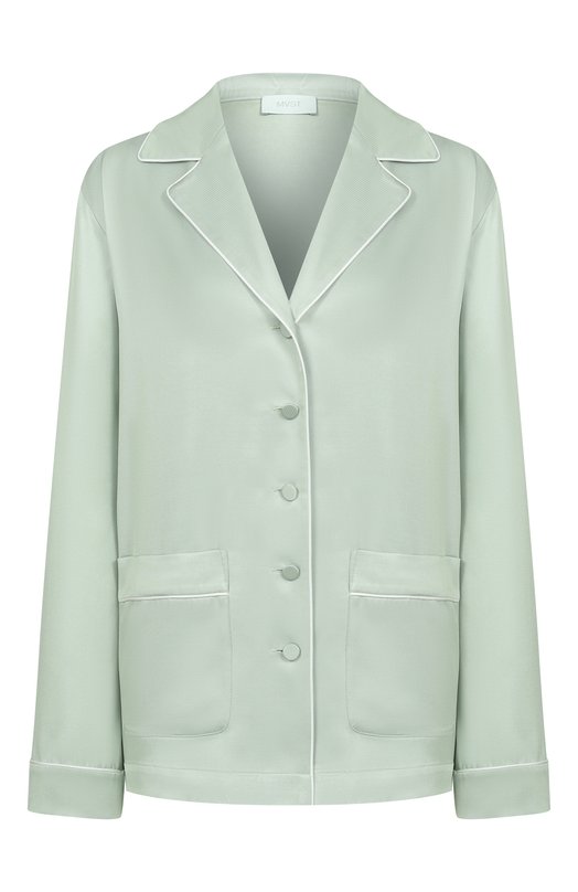 Шелковая рубашка MVST M26.2PW.B017/F138 Зелёный M26.2PW.B017/F138