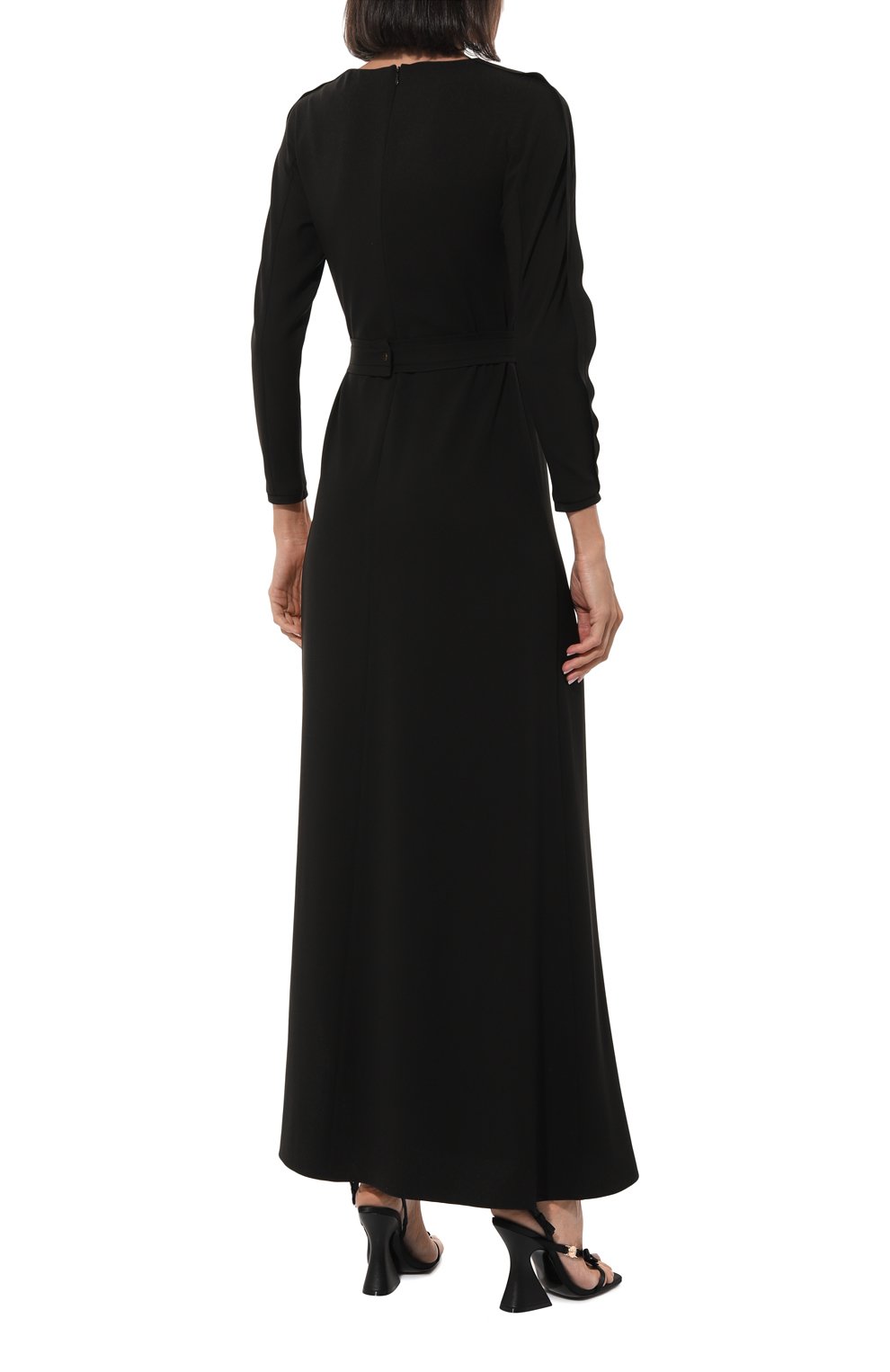 Платье CHAPURIN черного цвета по цене 112500 руб., арт. D/19511/27960-м/SS23, фото 4 Платье CHAPURIN, арт. D/19511/27960-м/SS23, фото 4