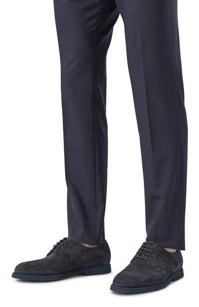 Замшевые дерби DOUCAL'S, арт. DU3443HARSUY009B, фото 3