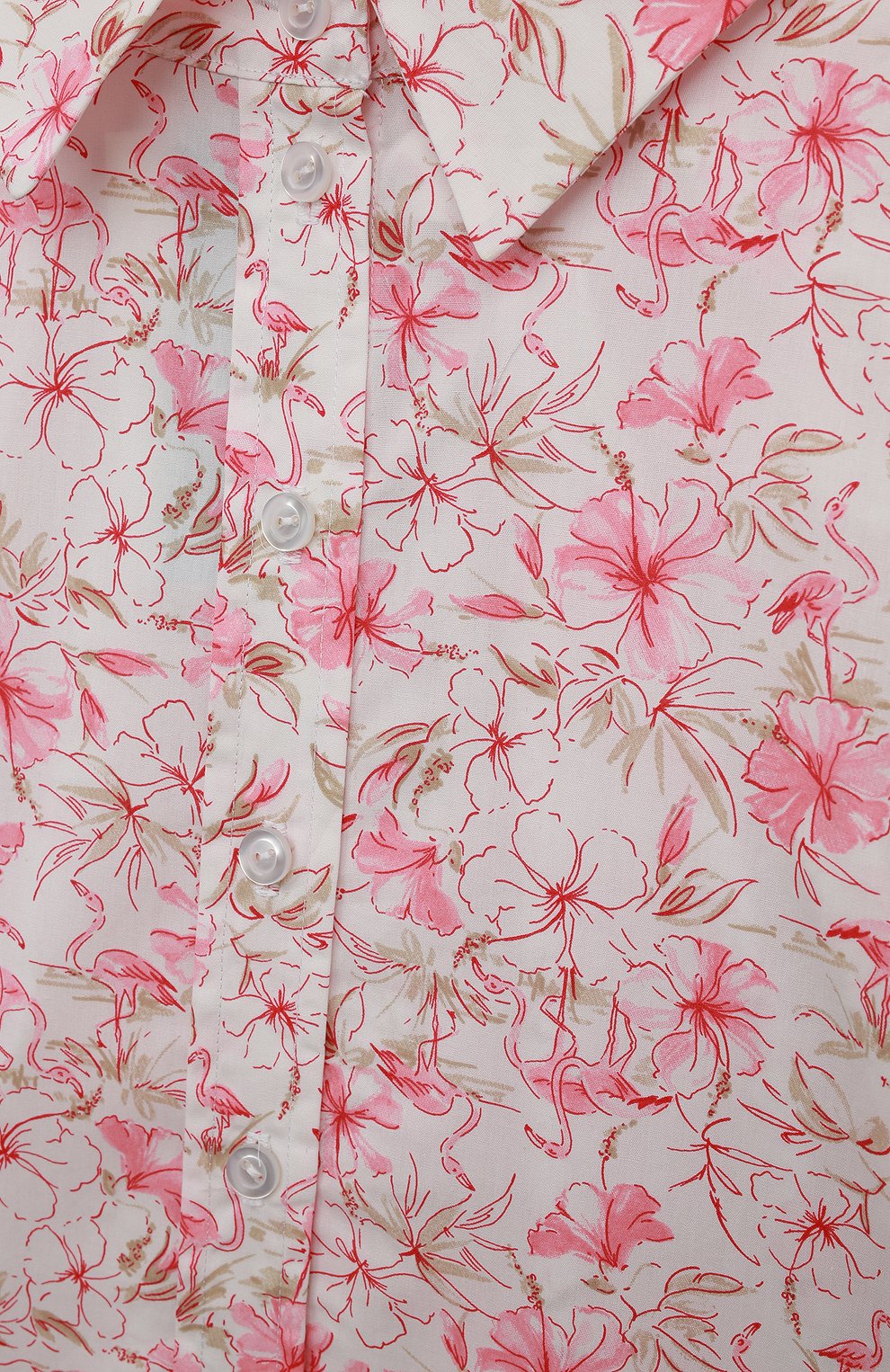 Хлопковая блузка фламинго ZHANNA & ANNA, арт. ZAOZ00000159, фото 3