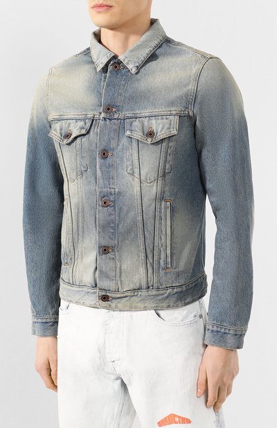 Джинсовая куртка OFF-WHITE, арт. 0MYE005S203860037388, фото 3