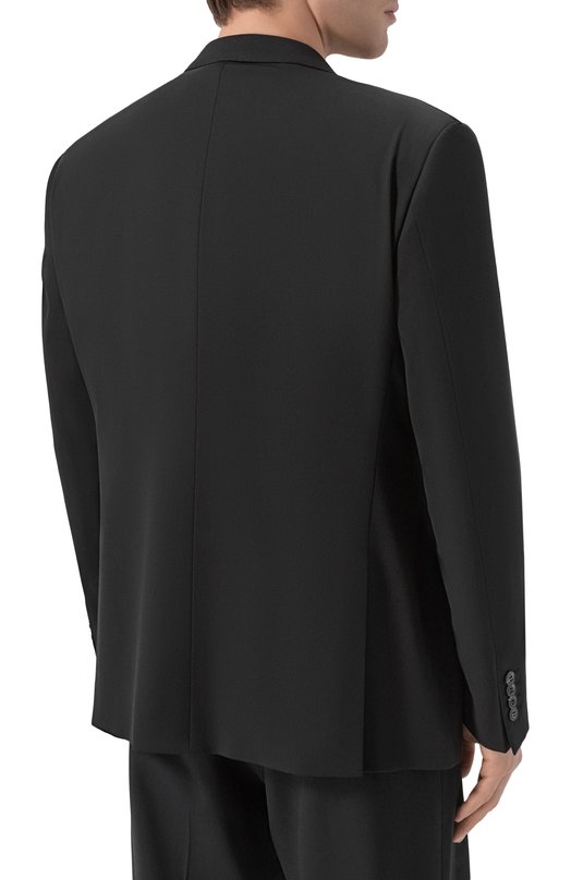 Шерстяной пиджак Giorgio Armani GM000007/TE10047_1 Чёрный  GM000007/TE10047_1 Фото 4