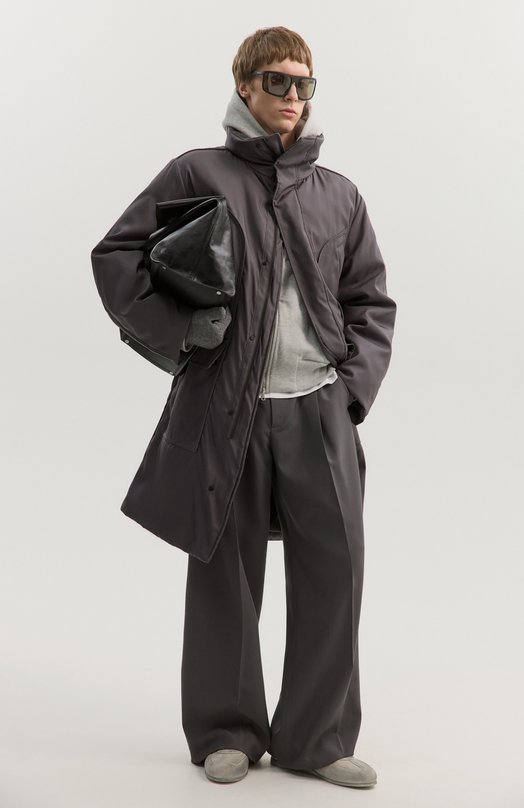 Замшевые кеды Siru Ann Demeulemeester B0012585/LT147 Серый  B0012585/LT147 Фото 6