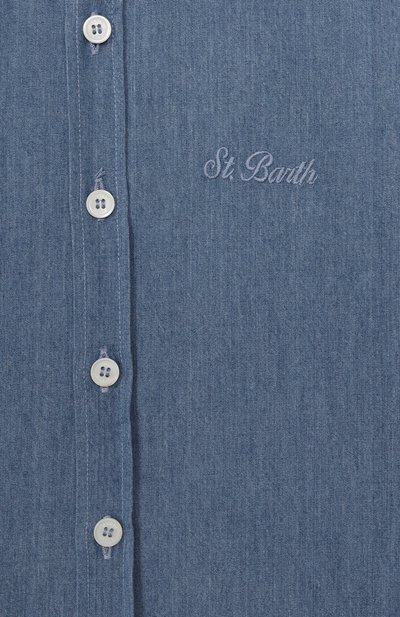 Джинсовая рубашка MC2 SAINT BARTH, арт. SEEF004-02055I/SEEFELD JR CHAMBRAY, фото 3