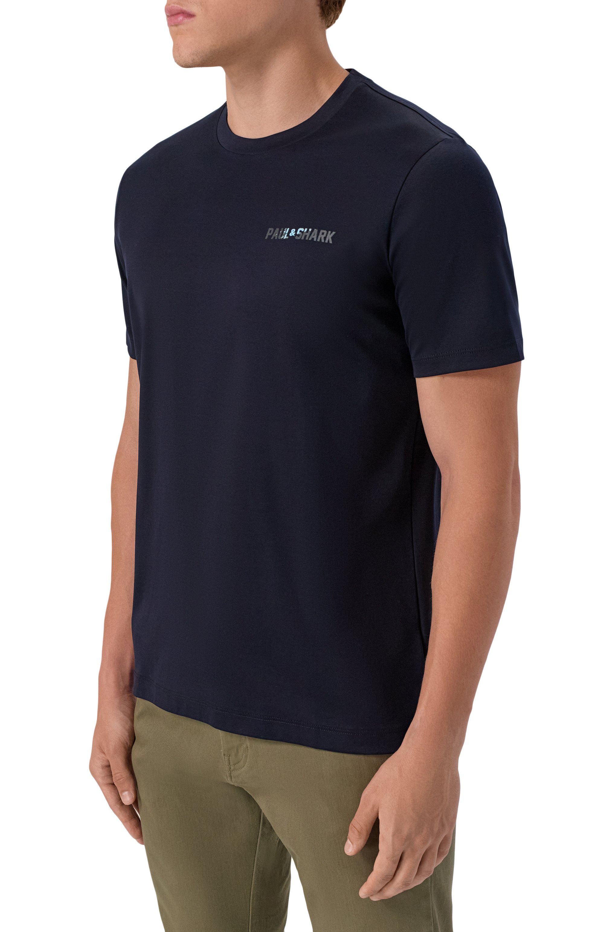 Хлопковая футболка PAUL&SHARK, арт. 15311633/3XL-6XL, фото 3