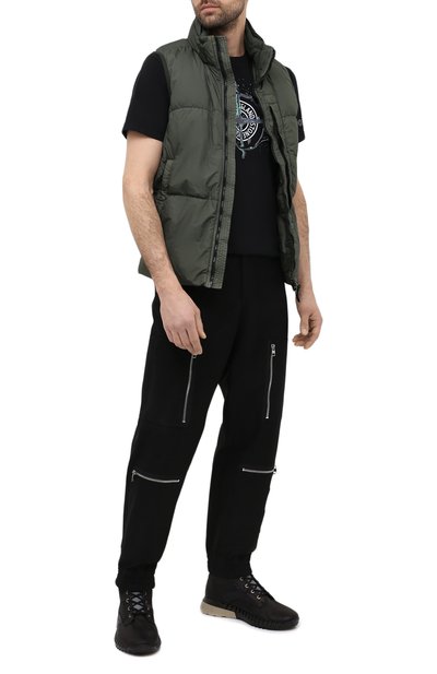 Хлопковая футболка STONE ISLAND, арт. 74152NS83, фото 2