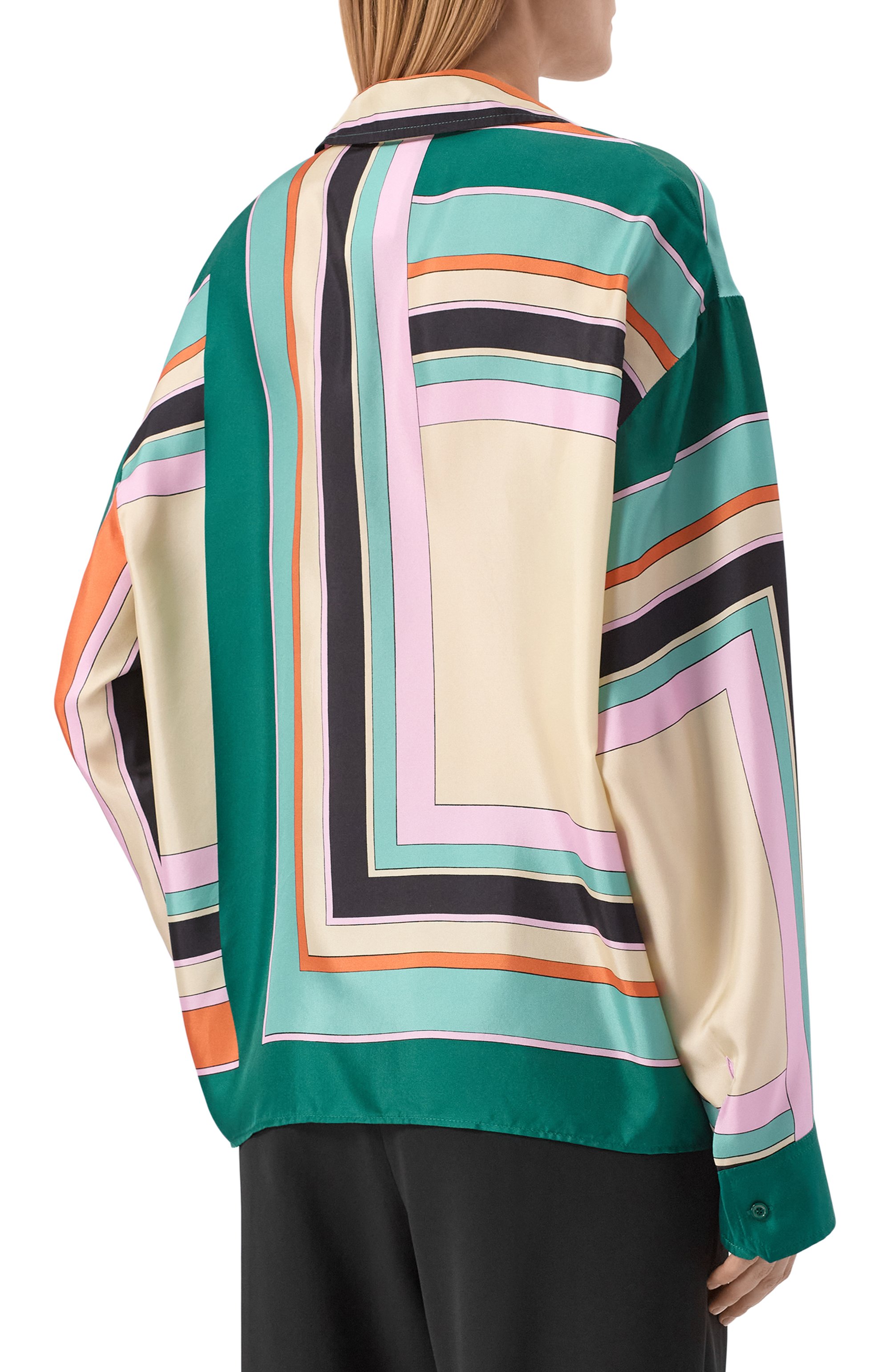 Шелковая рубашка WEEKEND MAX MARA, арт. F0RMIA_001, фото 4