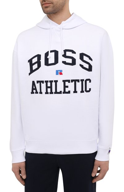 Хлопковое худи boss x russell athletic BOSS, арт. 50455955, фото 3