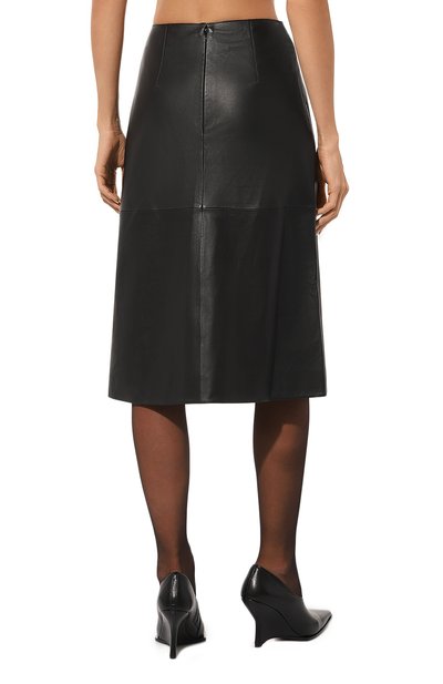 Кожаная юбка YVES SALOMON, арт. 25WYJ20877APXX, фото 4