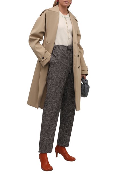 Кожаные ботильоны the block BOTTEGA VENETA, арт. 667208/VBS00, фото 2