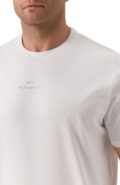 Хлопковая футболка PAUL&SHARK, арт. 99311008/3XL, фото 5