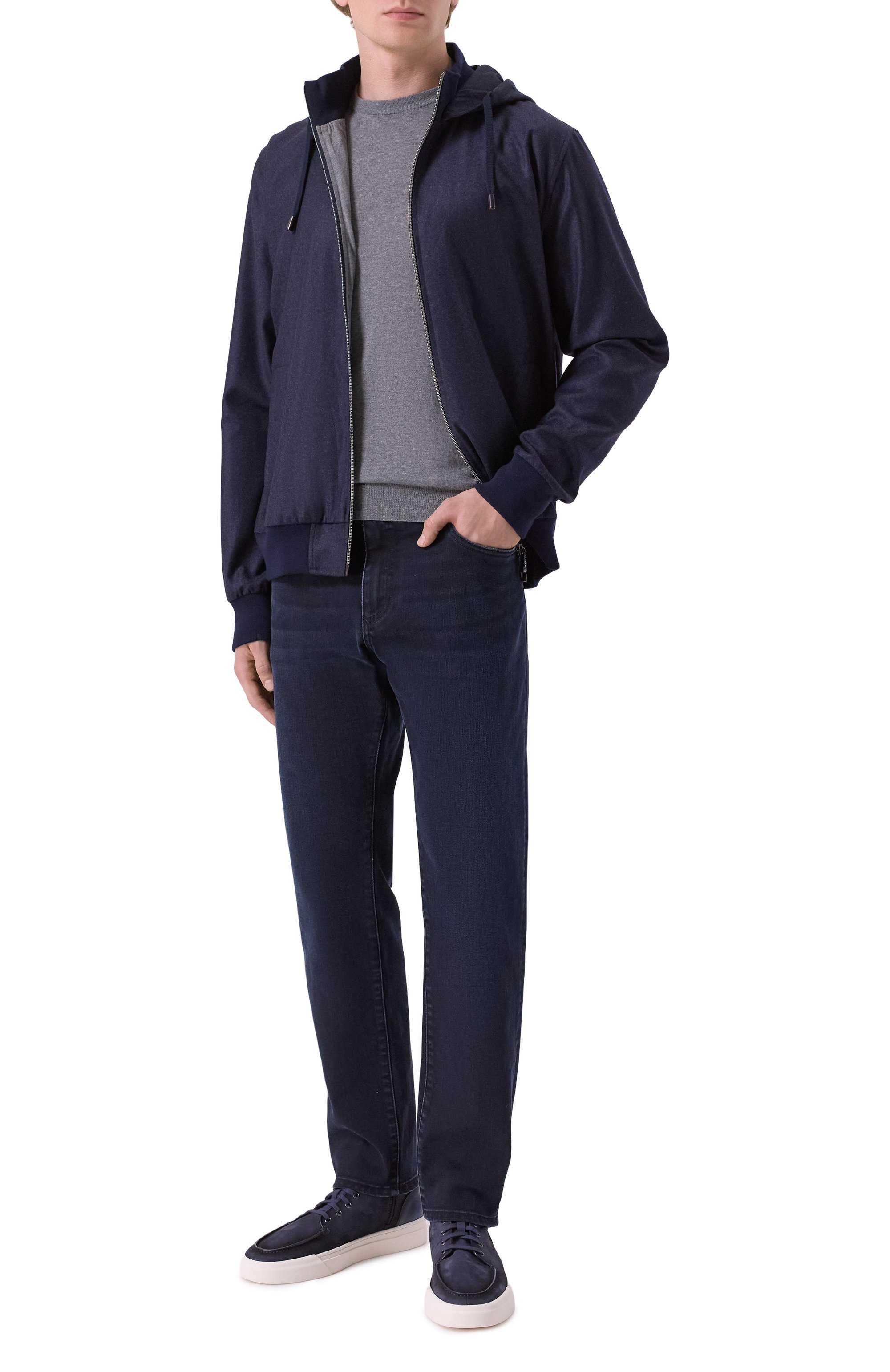 Шерстяная толстовка CAPOBIANCO, арт. 19M403.FA00., фото 2