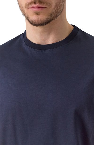 Хлопковая футболка KITON, арт. UMC023K06R4911, фото 5