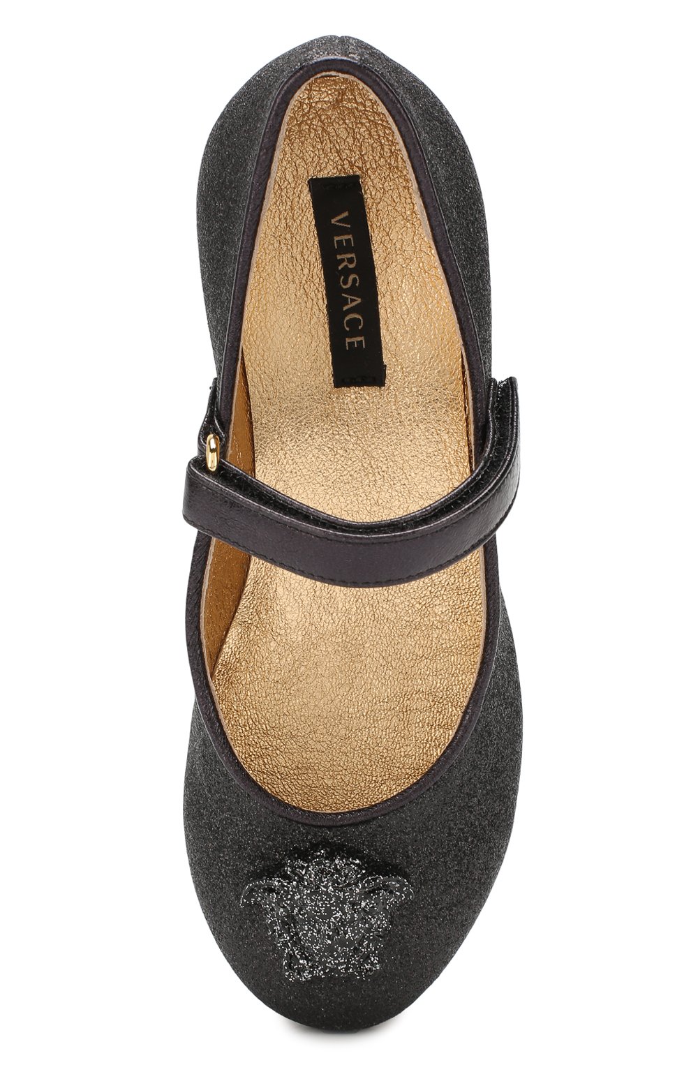 Туфли с застежкой велькро VERSACE, арт. YHF00022/YB00117/30-33, фото 4