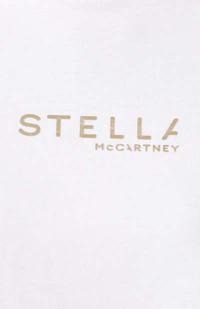 Хлопковая футболка STELLA MCCARTNEY, арт. 593857/SNW19, фото 5