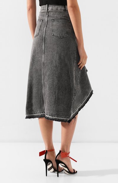 Джинсовая юбка OFF-WHITE, арт. 0WYF001R197740577500, фото 4