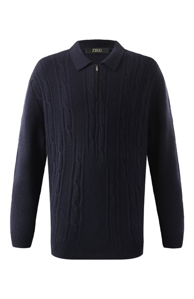 Мужская поло из шерсти и кашемира ZILLI, арт. KZP001M0223VCAB00/62