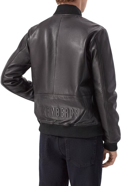 Кожаный бомбер DIRK BIKKEMBERGS, арт. BML1031, фото 4