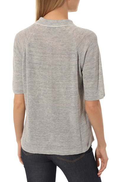 Льняное поло GRAN SASSO, арт. 57240/24840, фото 4