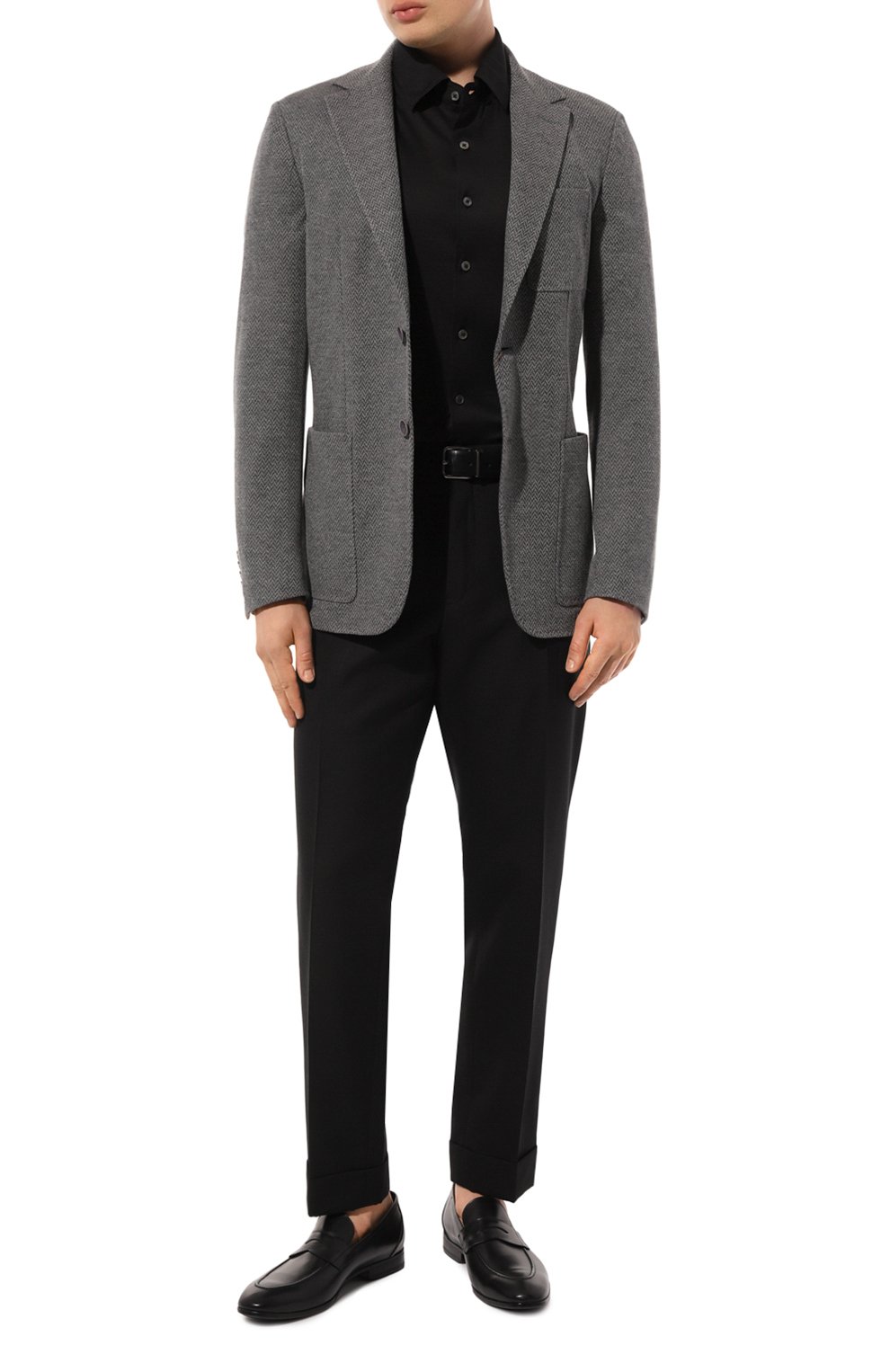 Пиджак из хлопка и шерсти CANALI, арт. J0147/JJ02161, фото 2
