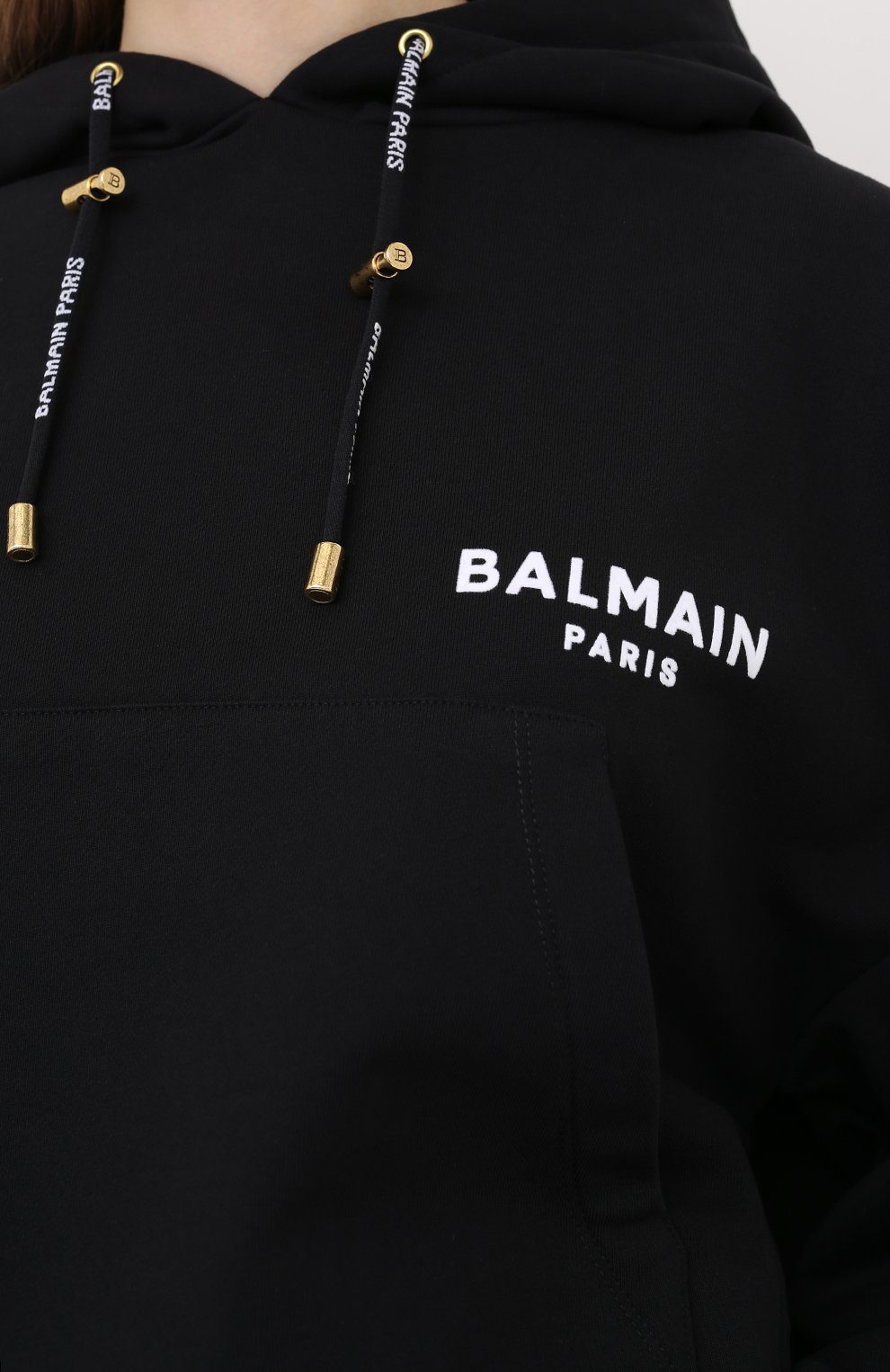Хлопковое худи BALMAIN, арт. UF13792/I383, фото 5