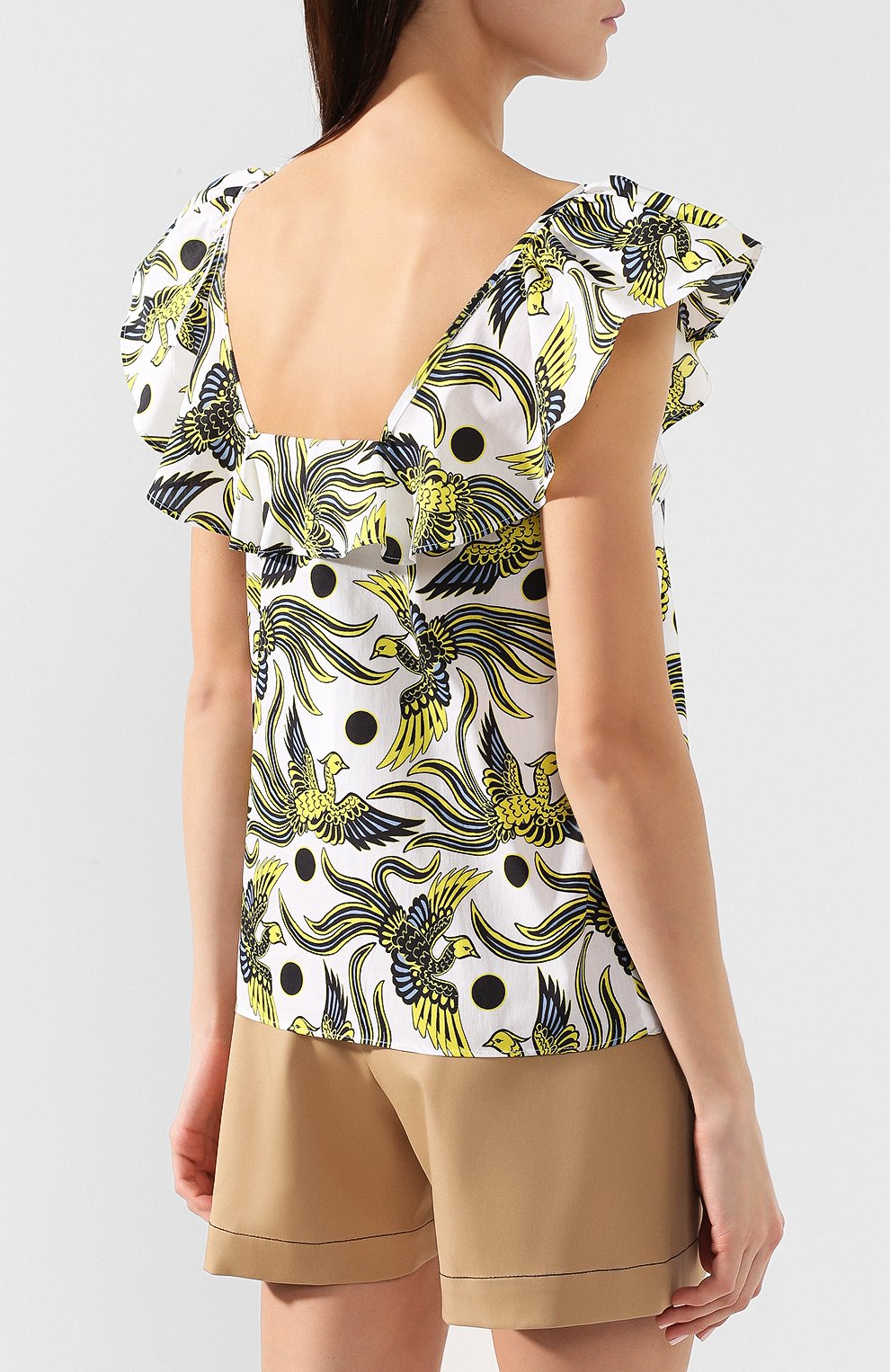 Хлопковый топ KENZO, арт. 2T013155J, фото 4