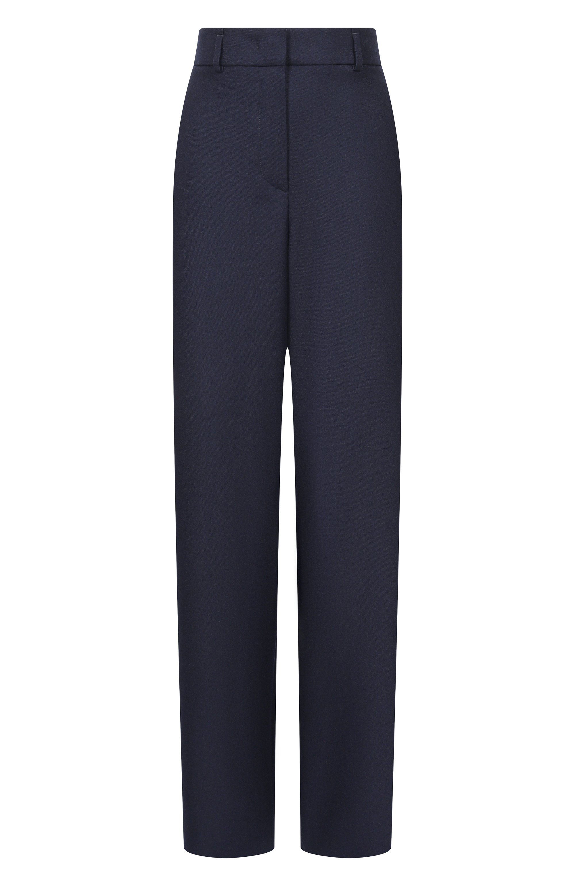 Кашемировые брюки GIORGIO ARMANI синего цвета по цене 358000 руб., арт. GW002320/TE15278, фото 1 Кашемировые брюки GIORGIO ARMANI, арт. GW002320/TE15278, фото 1