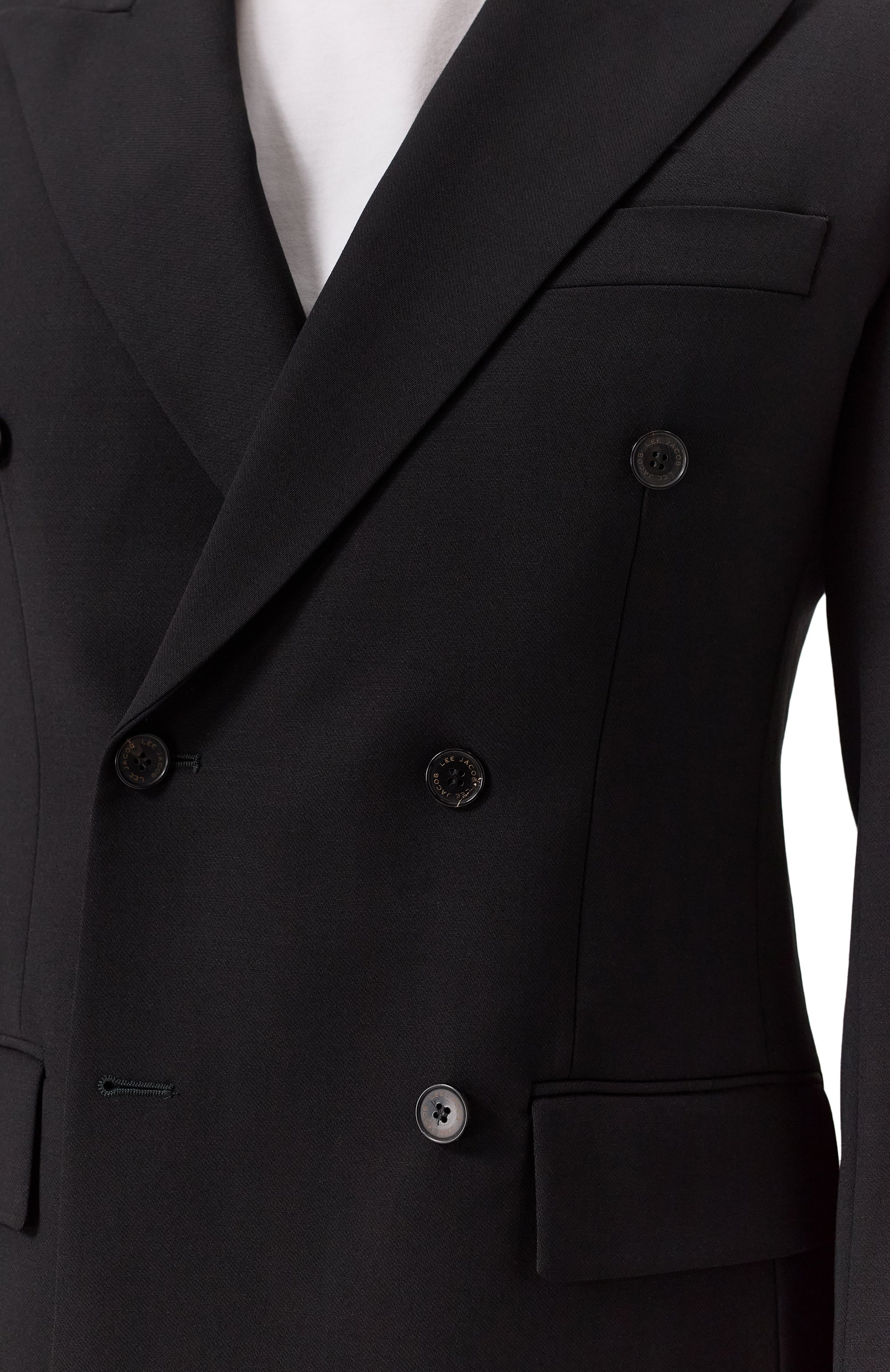 Шерстяной пиджак JACOB LEE, арт. MWB001SS25B-W, фото 7