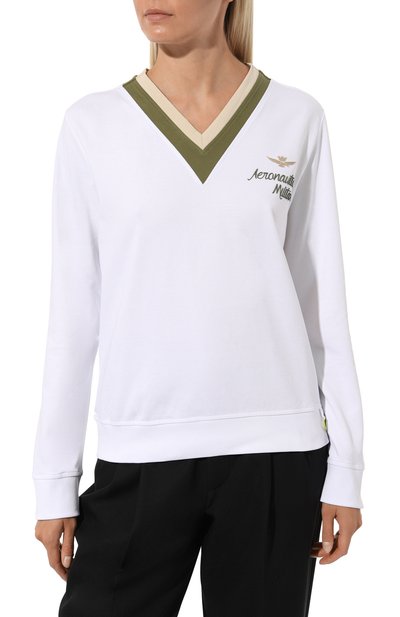 Хлопковый свитшот AERONAUTICA MILITARE, арт. 231/FE1788DP192, фото 3