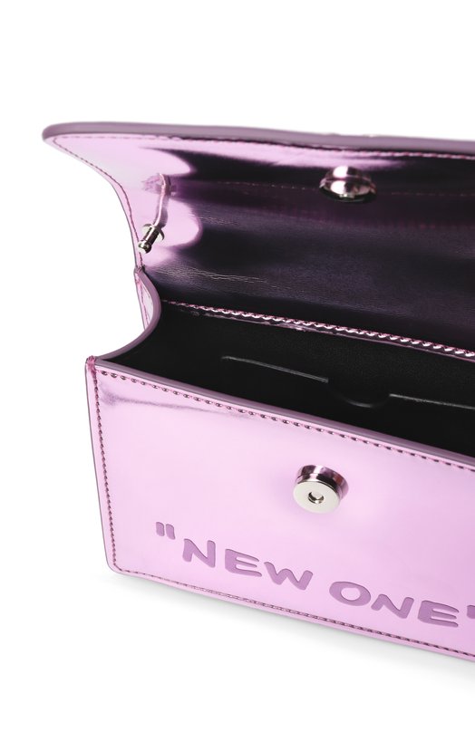 Сумка Jitney Quote baby Off-White 0WNP063F25FAB002 Сиреневый  0WNP063F25FAB002 Фото 5