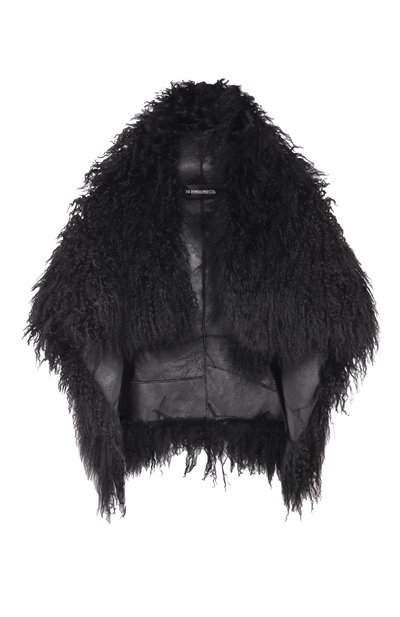 Женский жилет из овчины ANN DEMEULEMEESTER, арт. B0011421/FR004