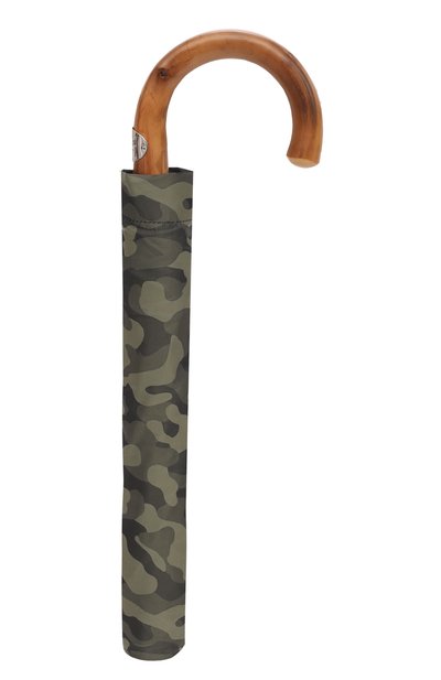 Складной зонт PASOTTI OMBRELLI хаки цвета по цене 24950 руб., арт. 64S/MILITARE 11780/254/T0PLESS, фото 4 Складной зонт PASOTTI OMBRELLI, арт. 64S/MILITARE 11780/254/T0PLESS, фото 4