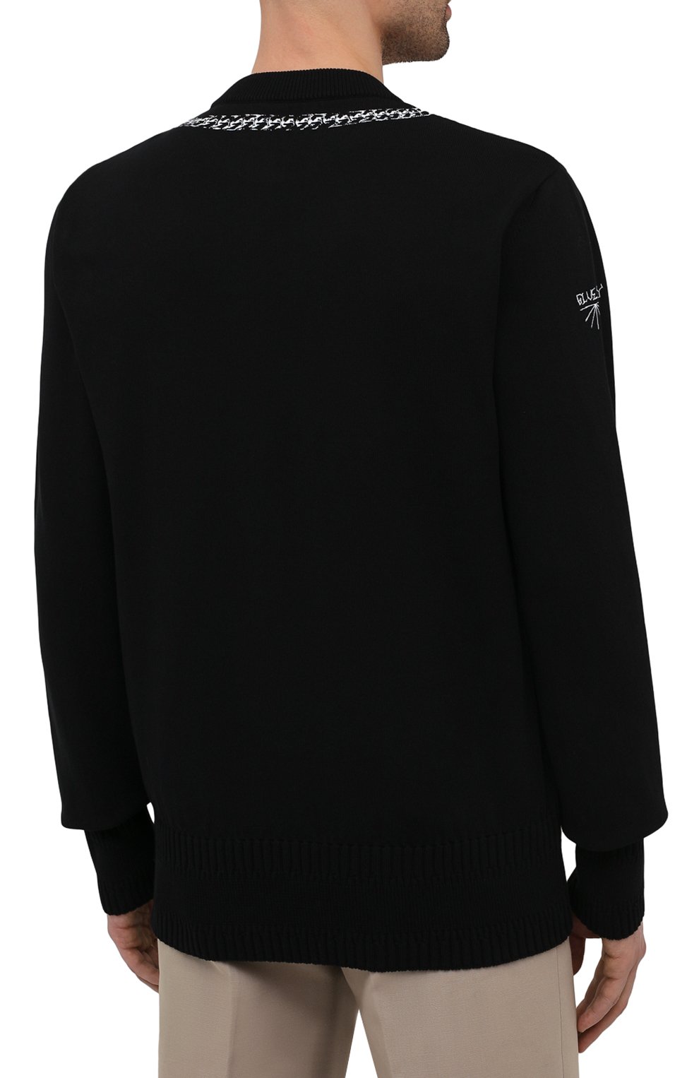 Хлопковый свитер GIVENCHY, арт. BM90FZ4Y67, фото 4