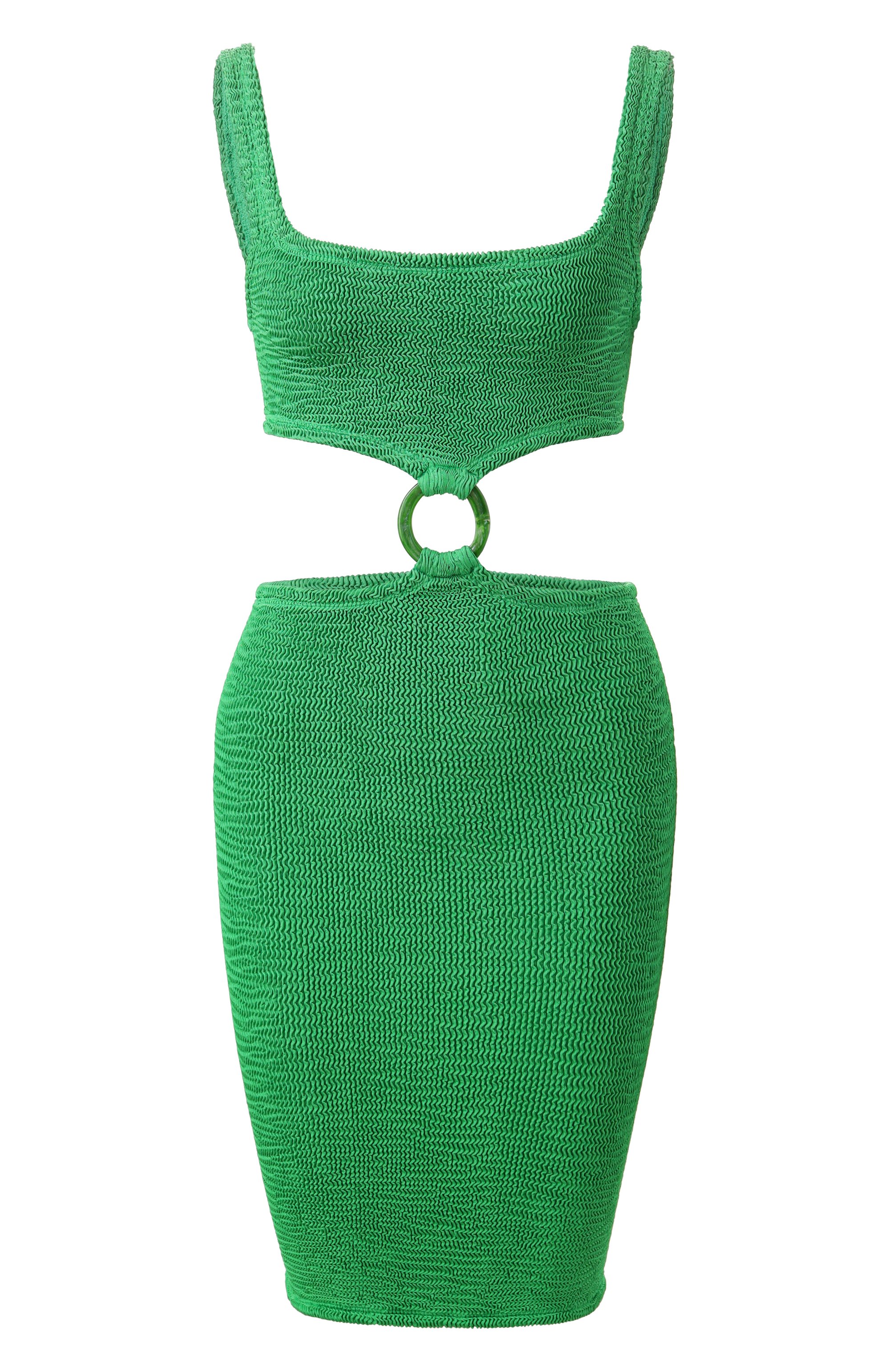 Платье PARAMIDONNA зеленого цвета по цене 31150 руб., арт. SS25DAEM, фото 1 Платье PARAMIDONNA, арт. SS25DAEM, фото 1