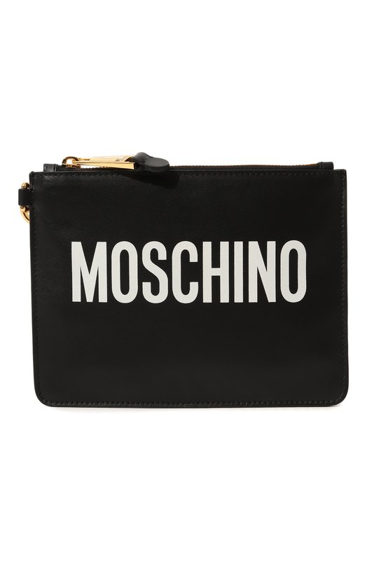 фото Кожаный футляр для документов moschino