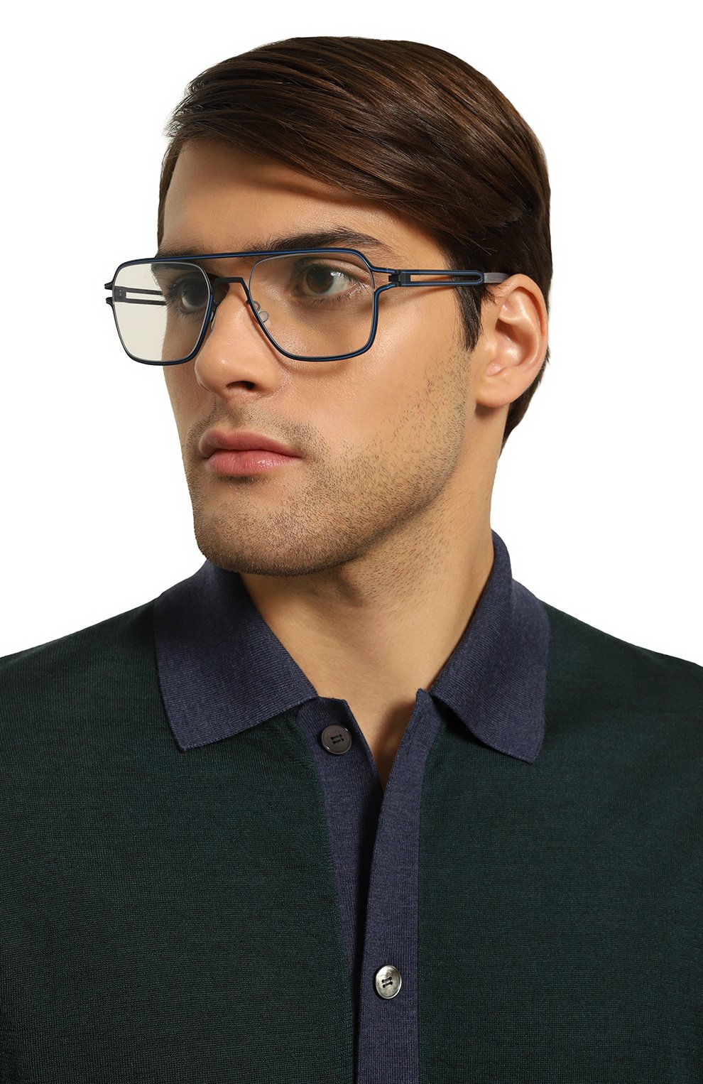 Оправа MYKITA синего цвета по цене 58800 руб., арт. JAL0/514, фото 2 Оправа MYKITA, арт. JAL0/514, фото 2